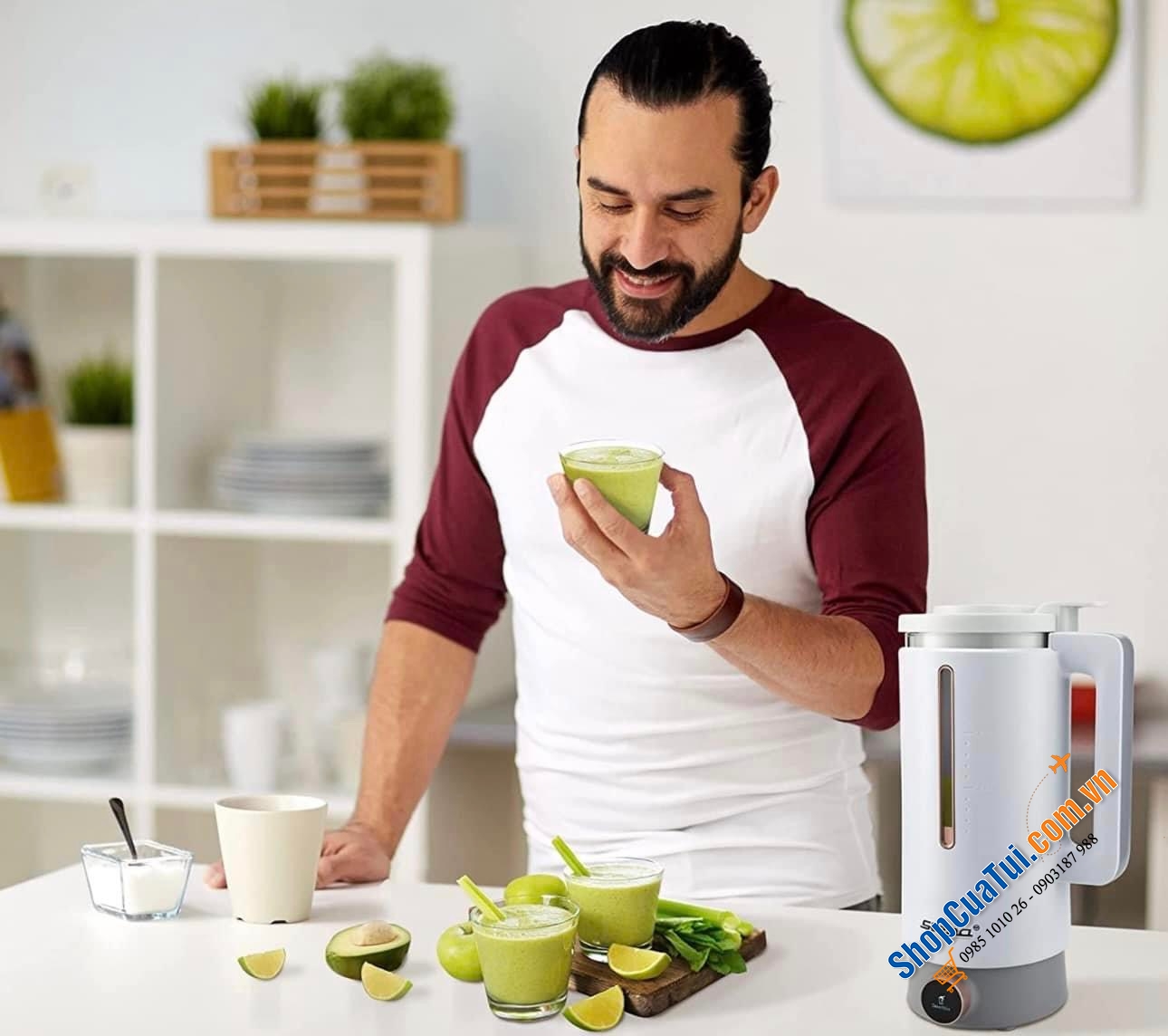 MÁY SỮA HẠT MINI STEBA VEGAN-DRINK-MAKER VDM 2 - 600 ml.