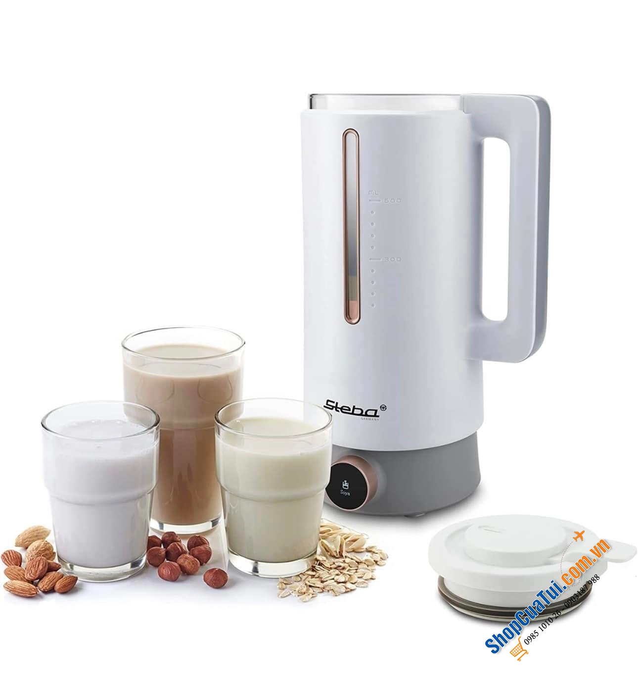 MÁY SỮA HẠT MINI STEBA VEGAN-DRINK-MAKER VDM 2 - 600 ml.