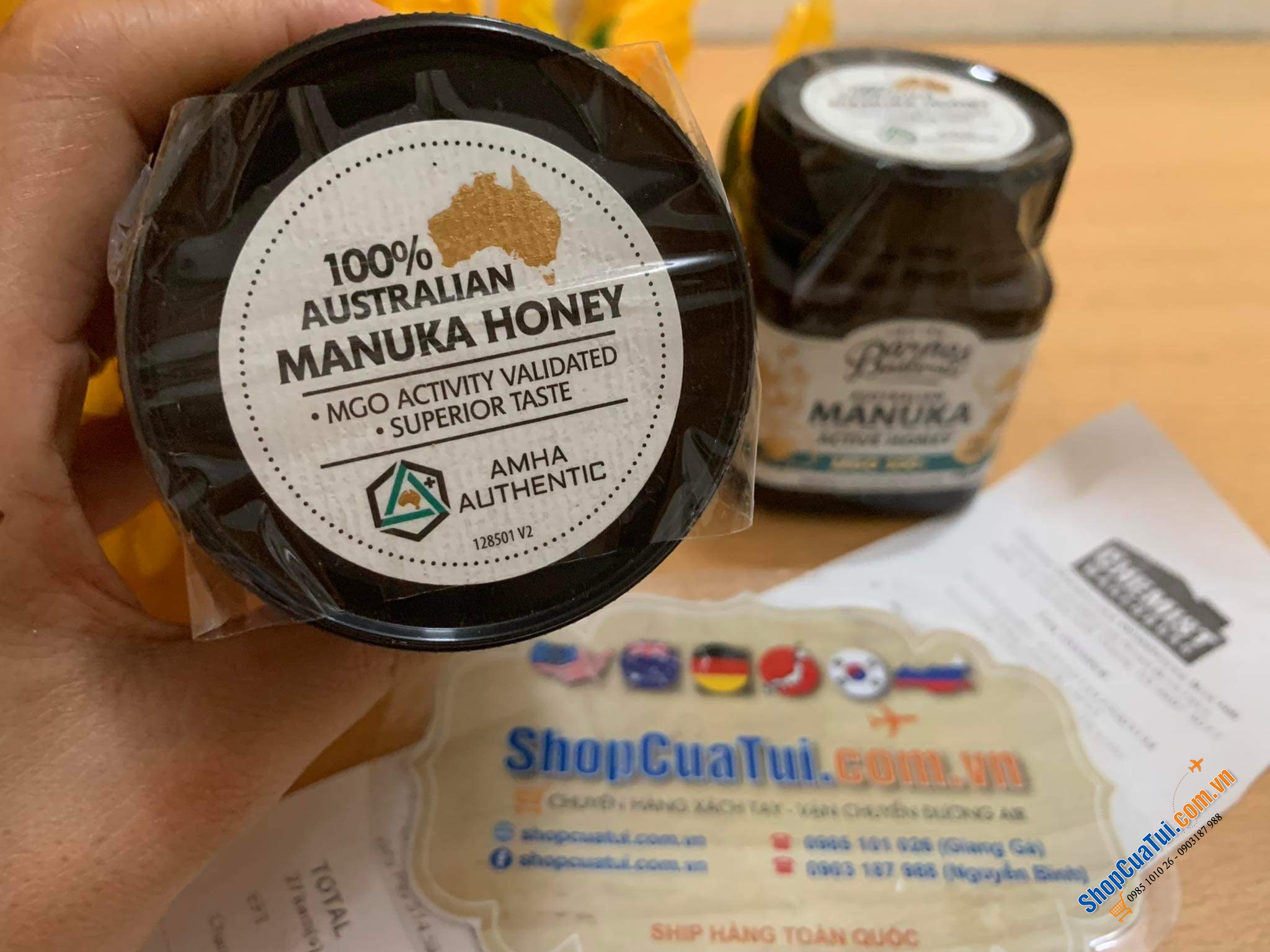 Mật ong Barnes Naturals Australian Manuka Honey 250g MGO 300+ tương đương NPA 11+