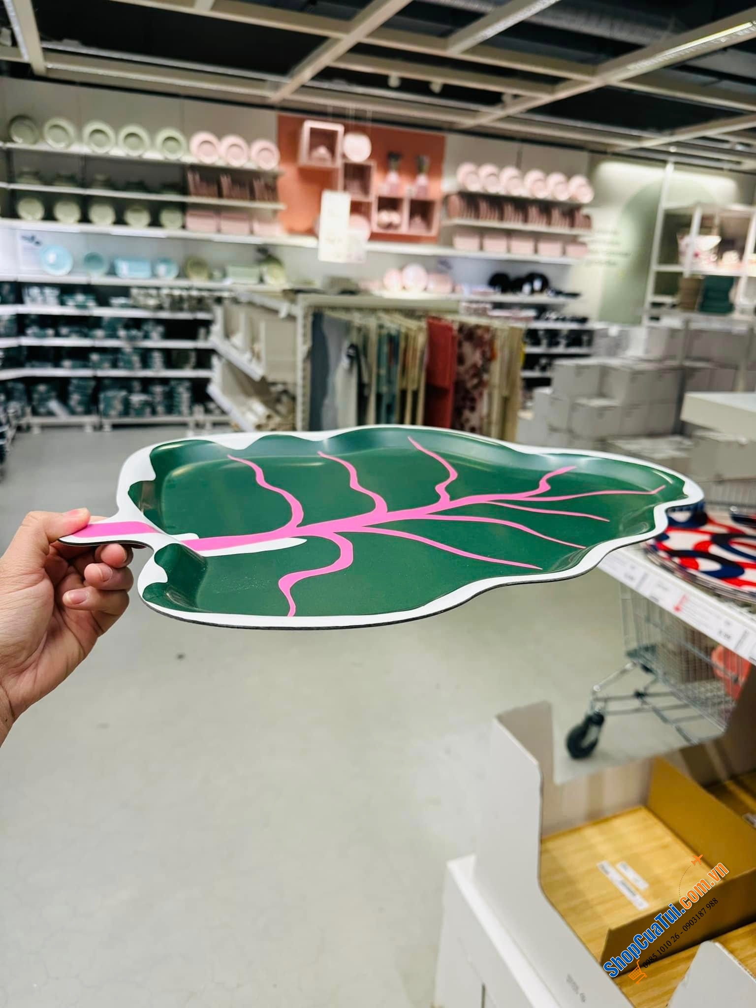 Khay chiếc lá độc đáo IKEA Đức