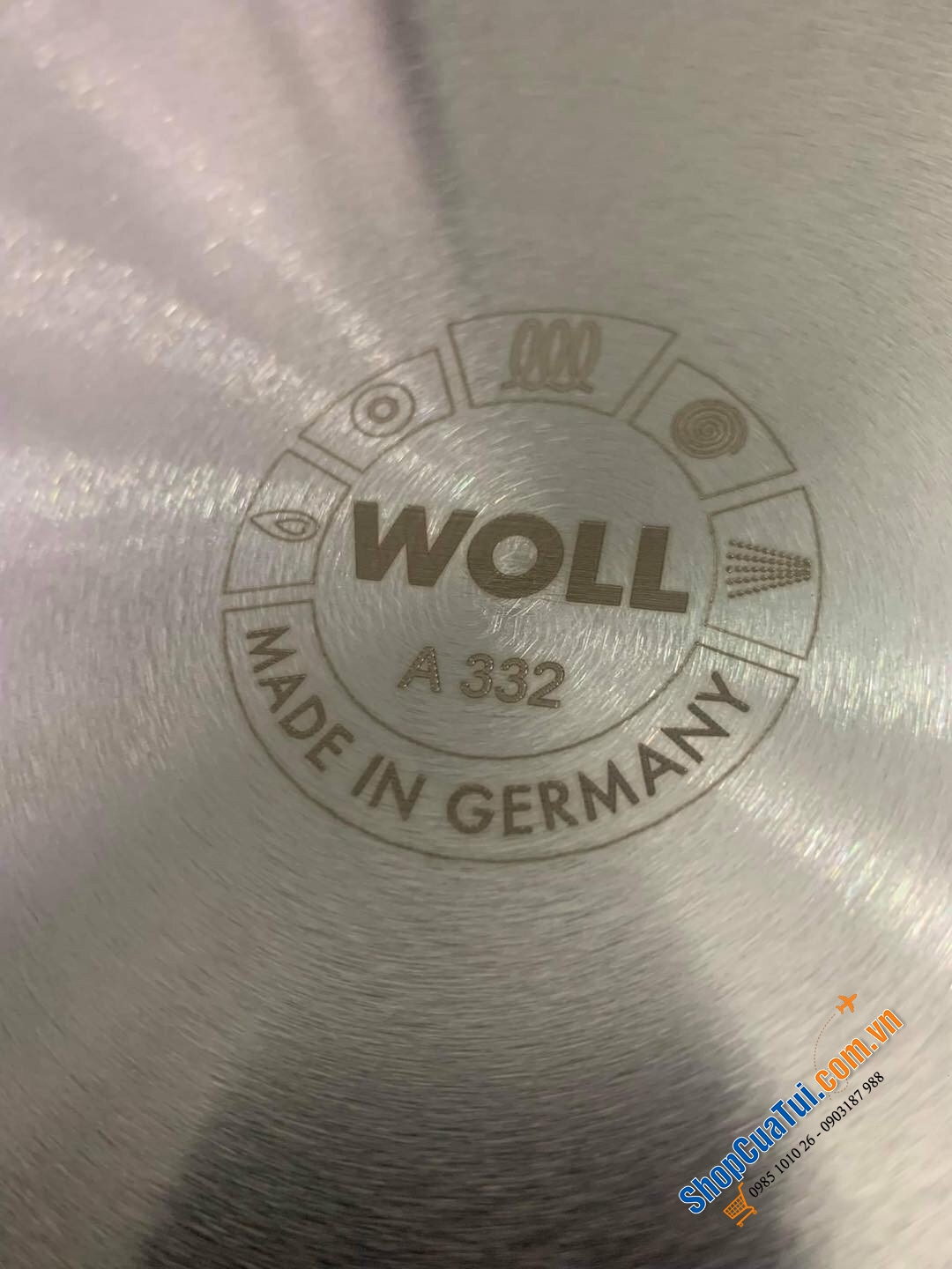 Chảo WOLL DIAMOND XR LOGIC, mã chảo xịn nhất của hãng Woll danh tiếng, Made in Germany, đủ size 20cm, 24cm, 28cm, sâu lòng 28cm
