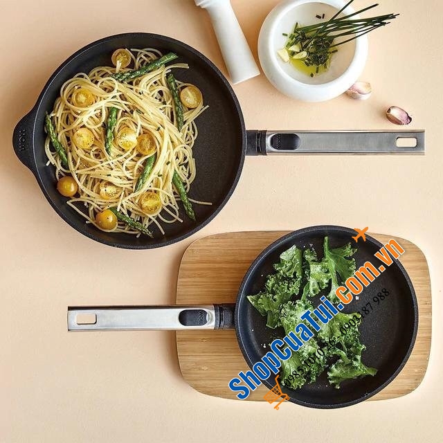 Chảo WOLL DIAMOND XR LOGIC, mã chảo xịn nhất của hãng Woll danh tiếng, Made in Germany, đủ size 20cm, 24cm, 28cm, sâu lòng 28cm