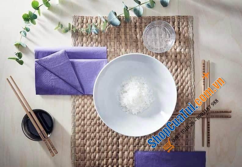 Set 4 đôi Đũa tre hàng chính hãng IKEA - thương hiệu của Thuỵ Điển - mua trực tiếp tại Đức