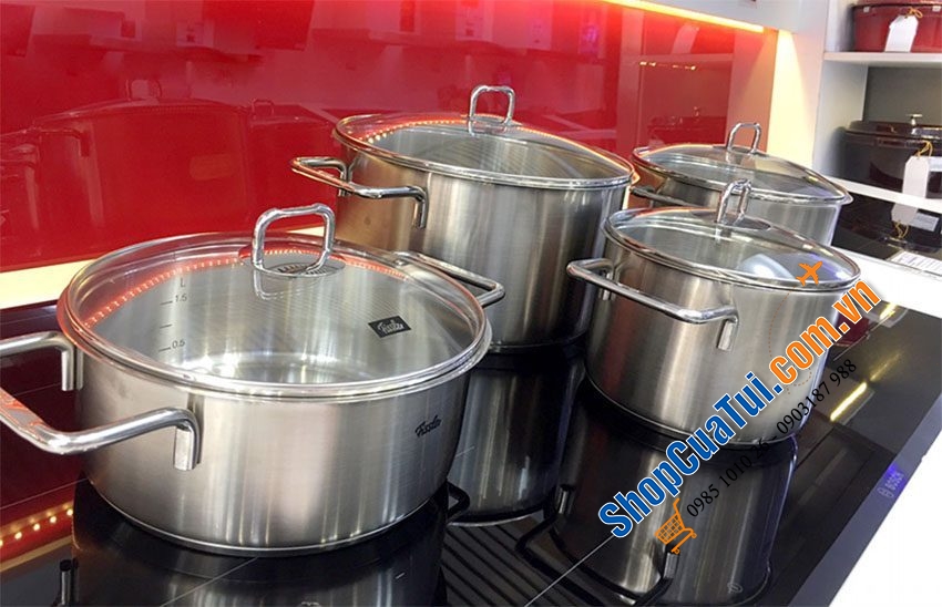 BỘ NỒI 4 MÓN FISSLER HAMBURG - MADE IN GERMANY