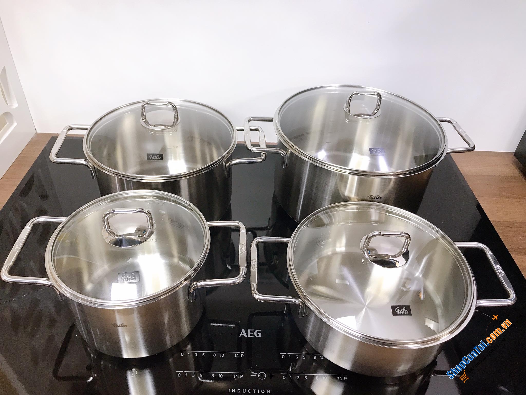 BỘ NỒI 4 MÓN FISSLER HAMBURG - MADE IN GERMANY