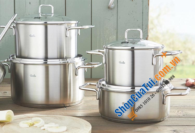 BỘ NỒI 4 MÓN FISSLER HAMBURG - MADE IN GERMANY