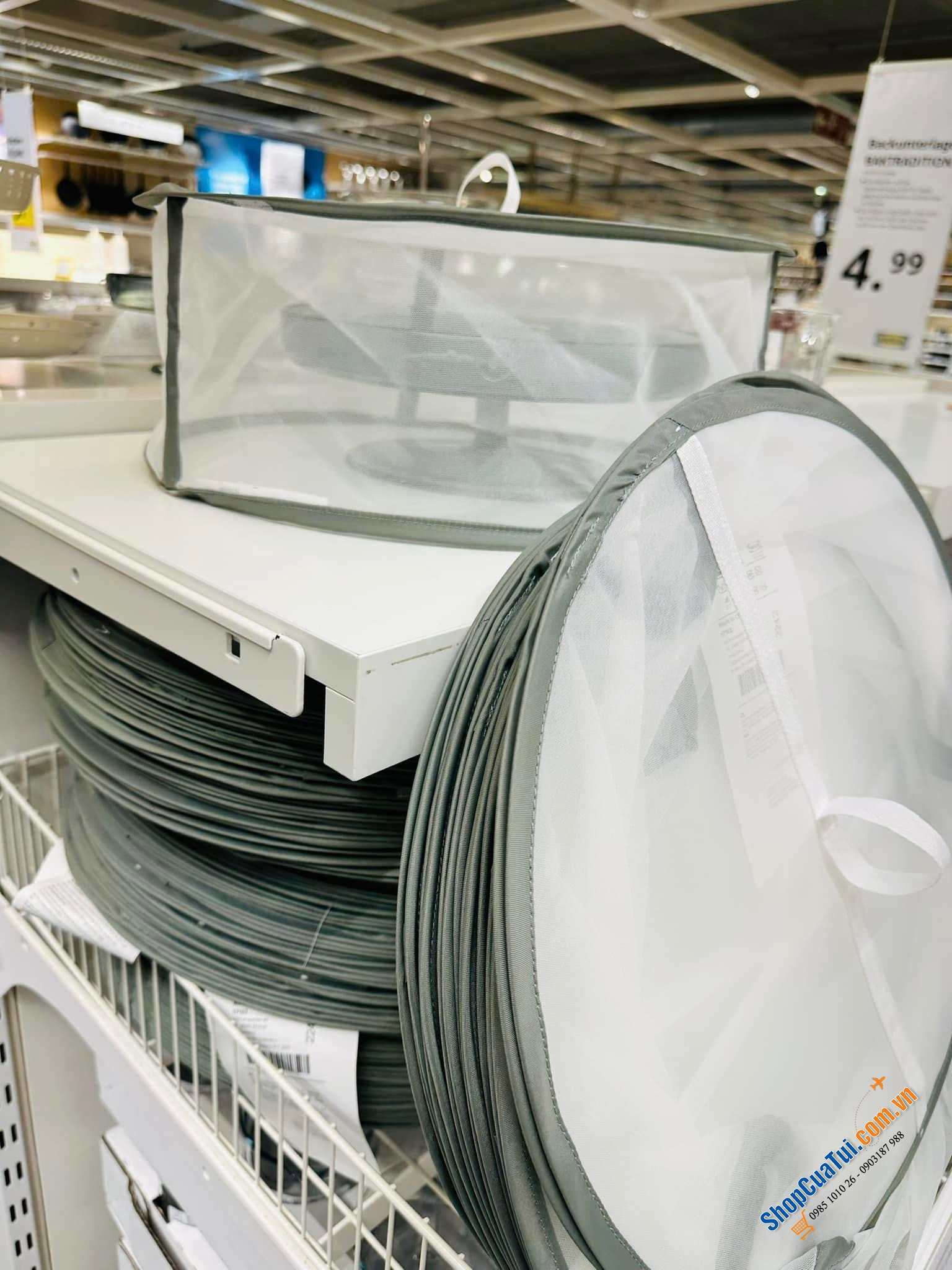 LỒNG BÀN VẢI IKEA LERFLUNDRA ĐỨC.