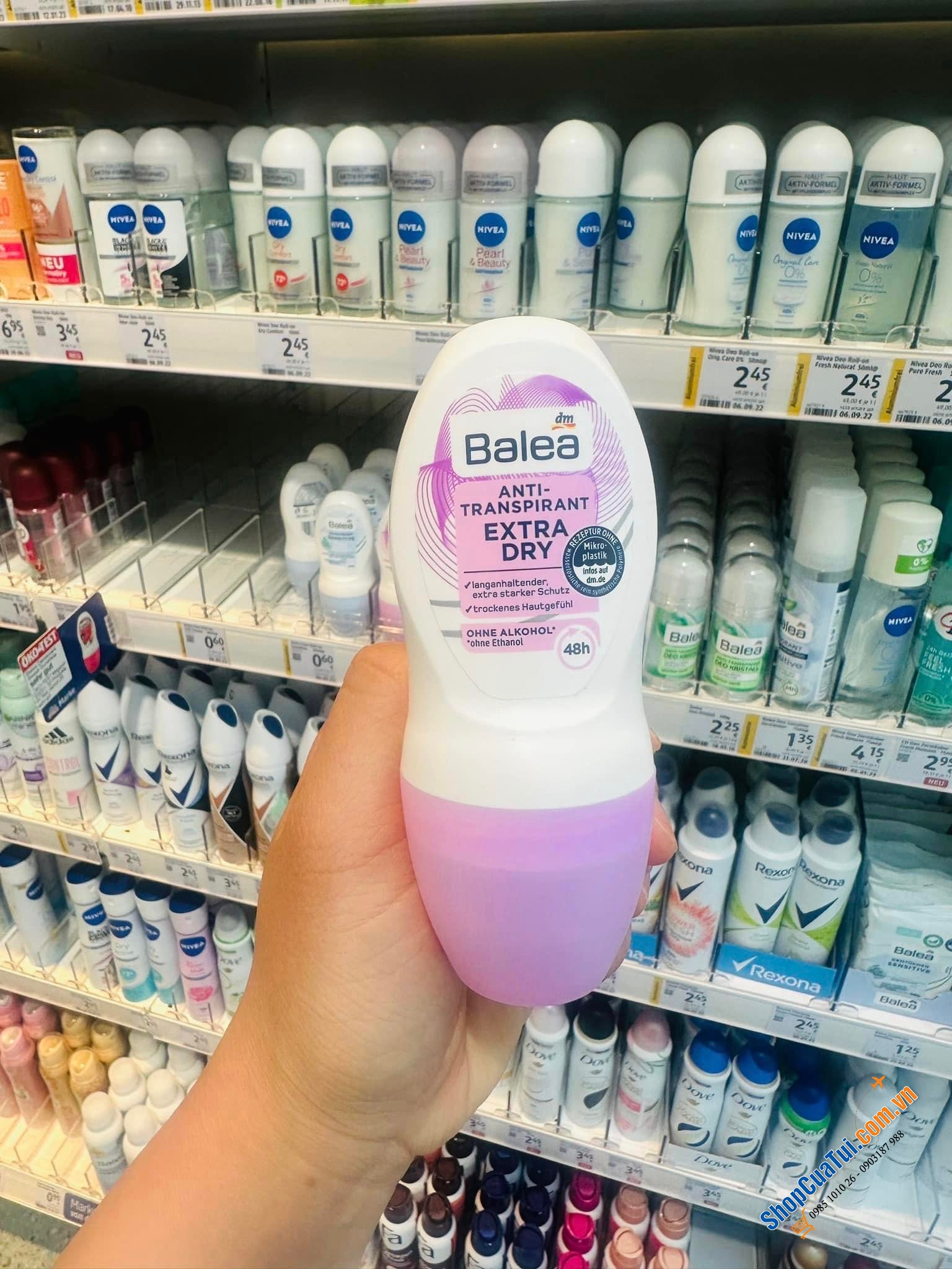 LĂN NÁCH BALEA Đức hương thơm nhẹ nhàng siêu dễ chịu giá lại bình dân.