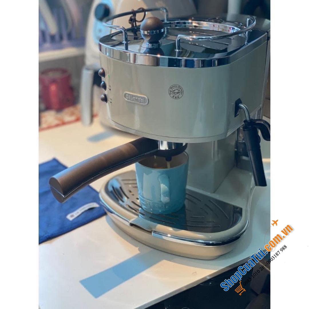 Máy pha cafe espresso DeLonghi ECOV311.BG màu kem.