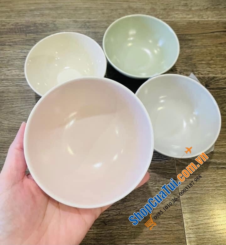 SET BÁT ĂN CƠM TỨ SẮC IKEA ĐỨC 12 CM- MADE IN ROMANIA