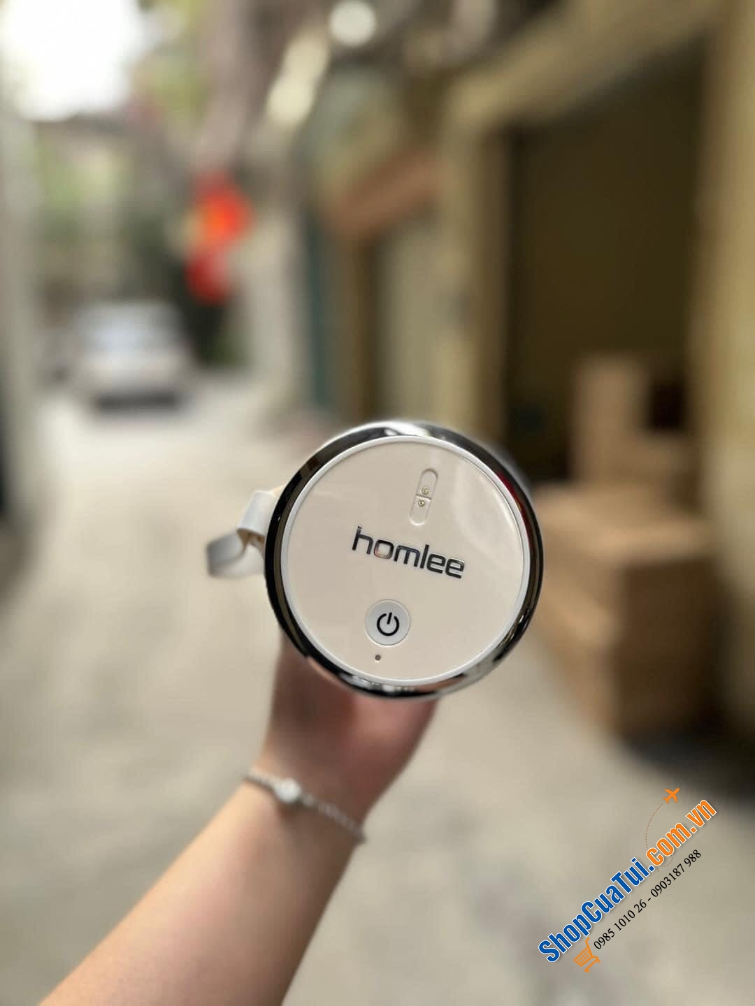 Máy xay sinh tố không dây dạng sạc mini Diyarts Homelee: xay được đá và xay nóng