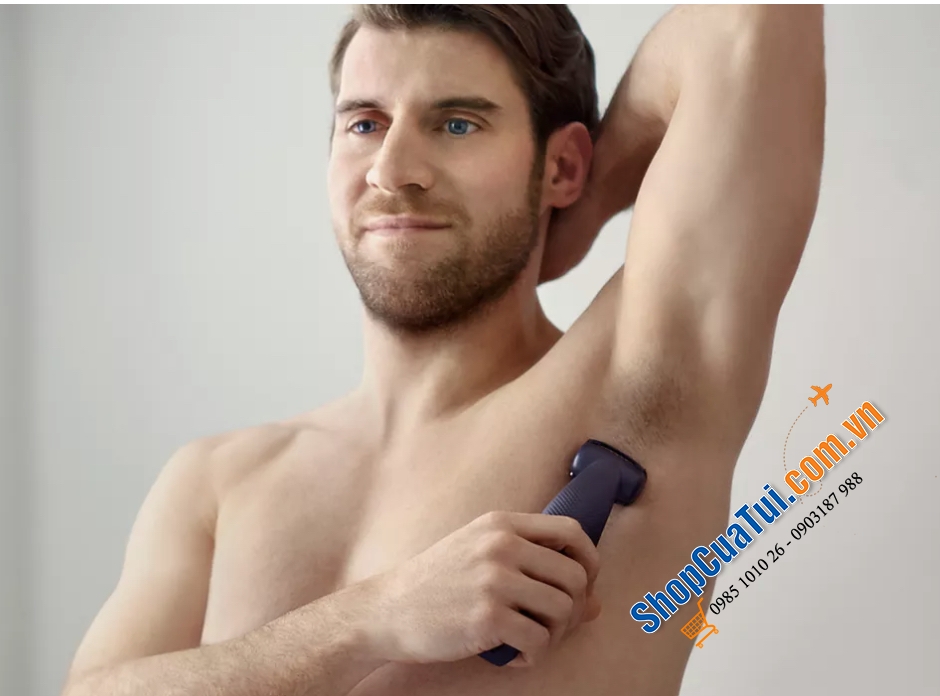 MÁY CẠO LÔNG BODY PHILIPS BG3010/15 sạc điện, không thấm nước