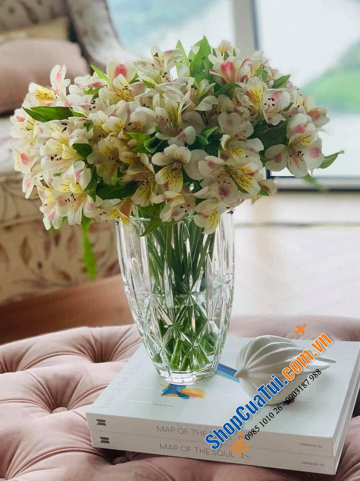 Lọ hoa Waterford Marquis Sparkle 23cm - Made in Germany