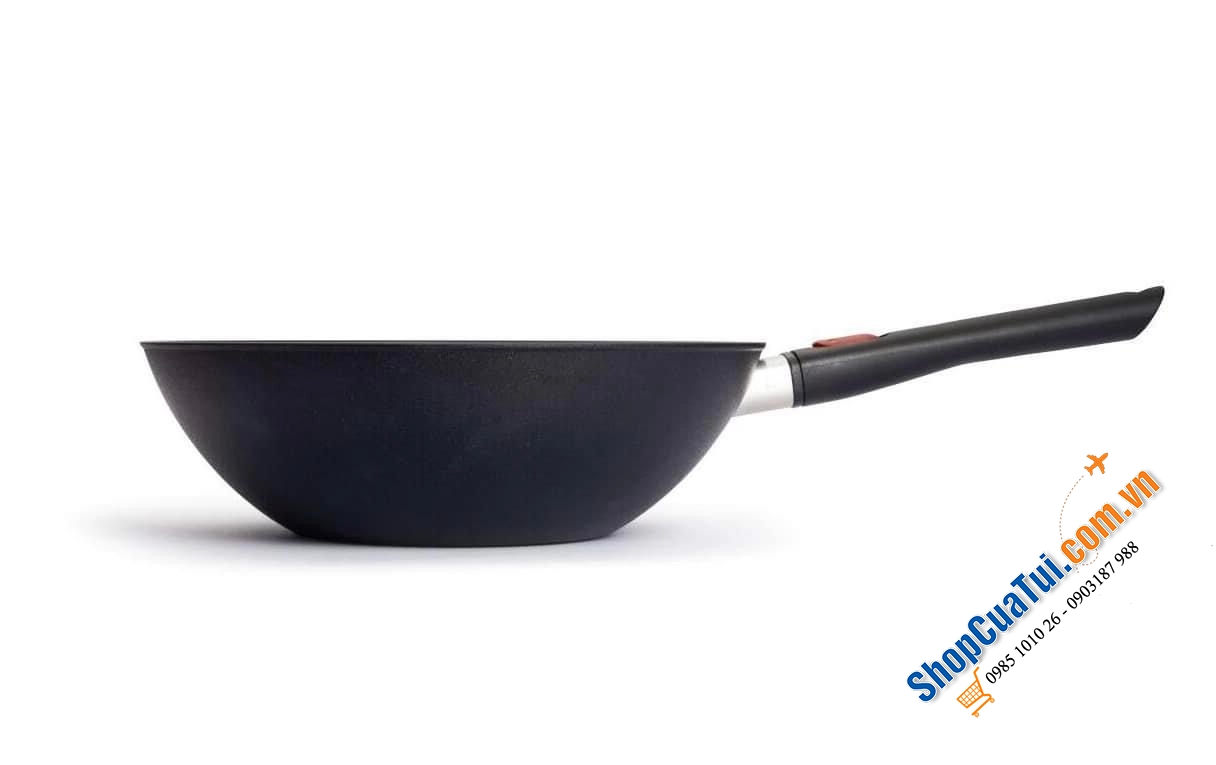 CHẢO SÂU LÒNG WOLL Eco lite wok 30cm - Made in Germany.