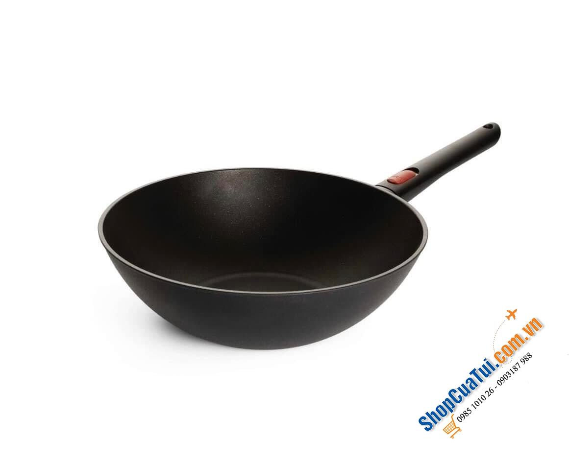 CHẢO SÂU LÒNG WOLL Eco lite wok 30cm - Made in Germany.