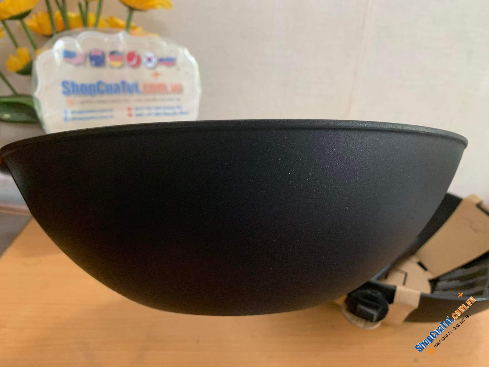 CHẢO SÂU LÒNG WOLL Eco lite wok 30cm - Made in Germany.