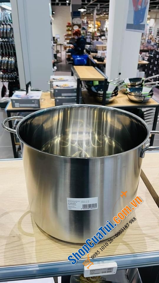 NỒI LUỘC GÀ WMF 14 LIT - Phi 28 cm.