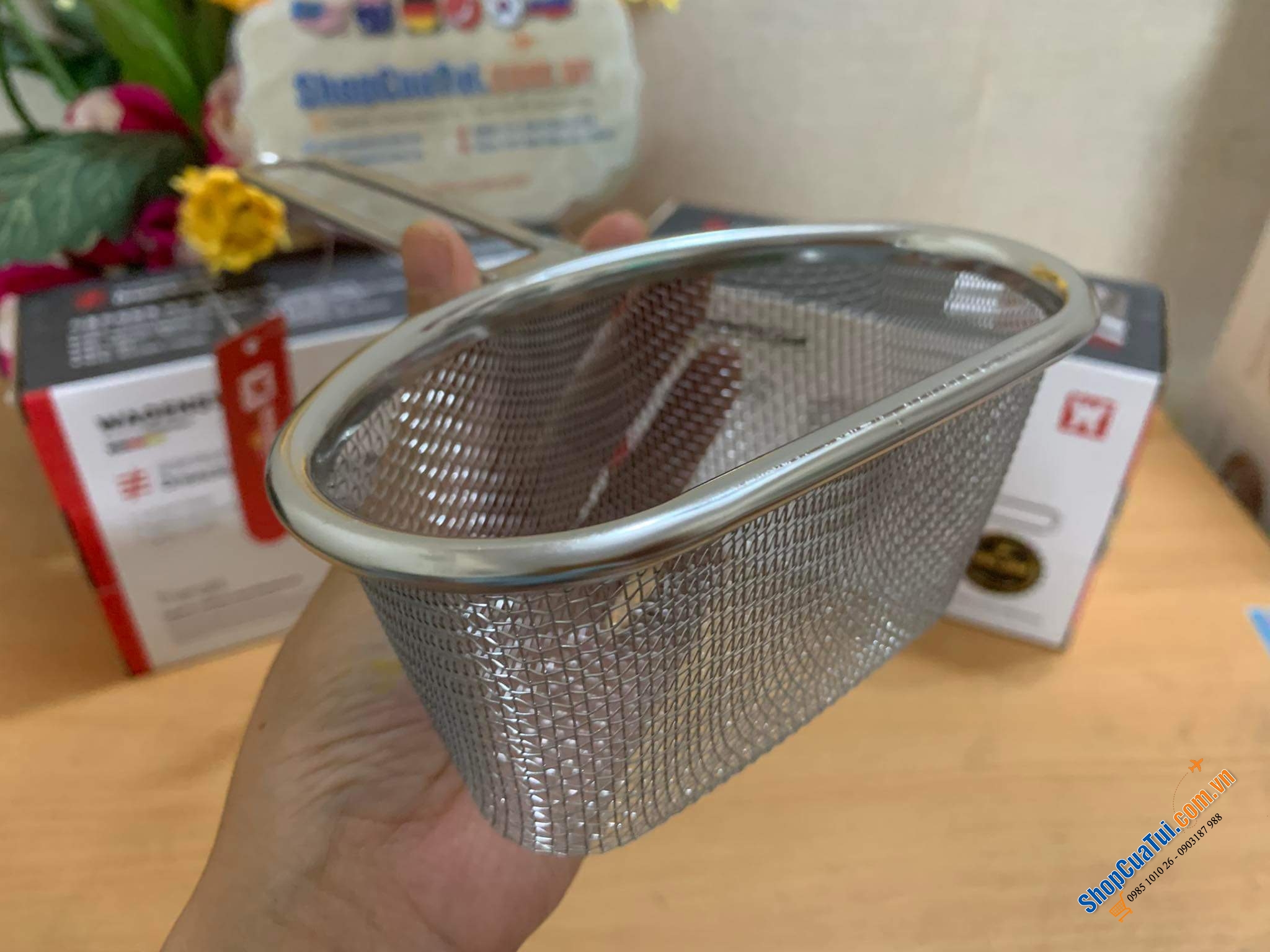 Rây lọc nhúng lẩu WAGENSTEIGER - RÂY LỌC THỰC PHẨM ĐA NĂNG WAGENSTEIGER
