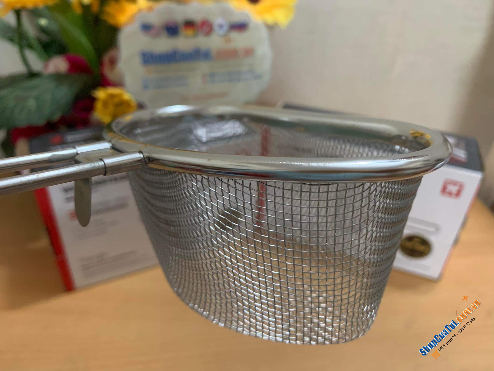 Rây lọc nhúng lẩu WAGENSTEIGER - RÂY LỌC THỰC PHẨM ĐA NĂNG WAGENSTEIGER