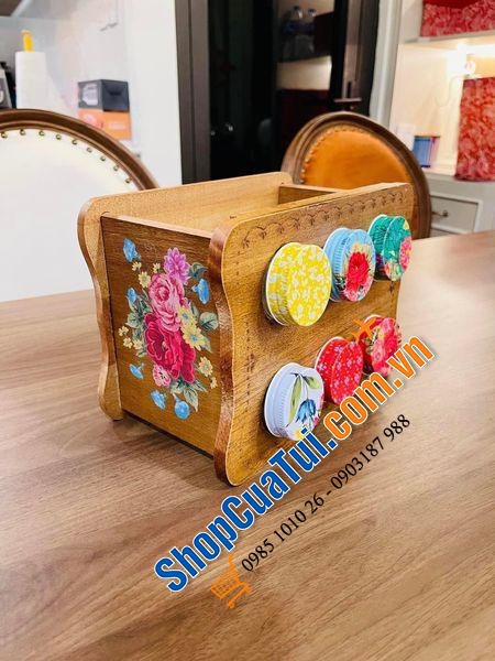 Sét 6 lọ đựng gia vị kèm giá The Pioneer Woman