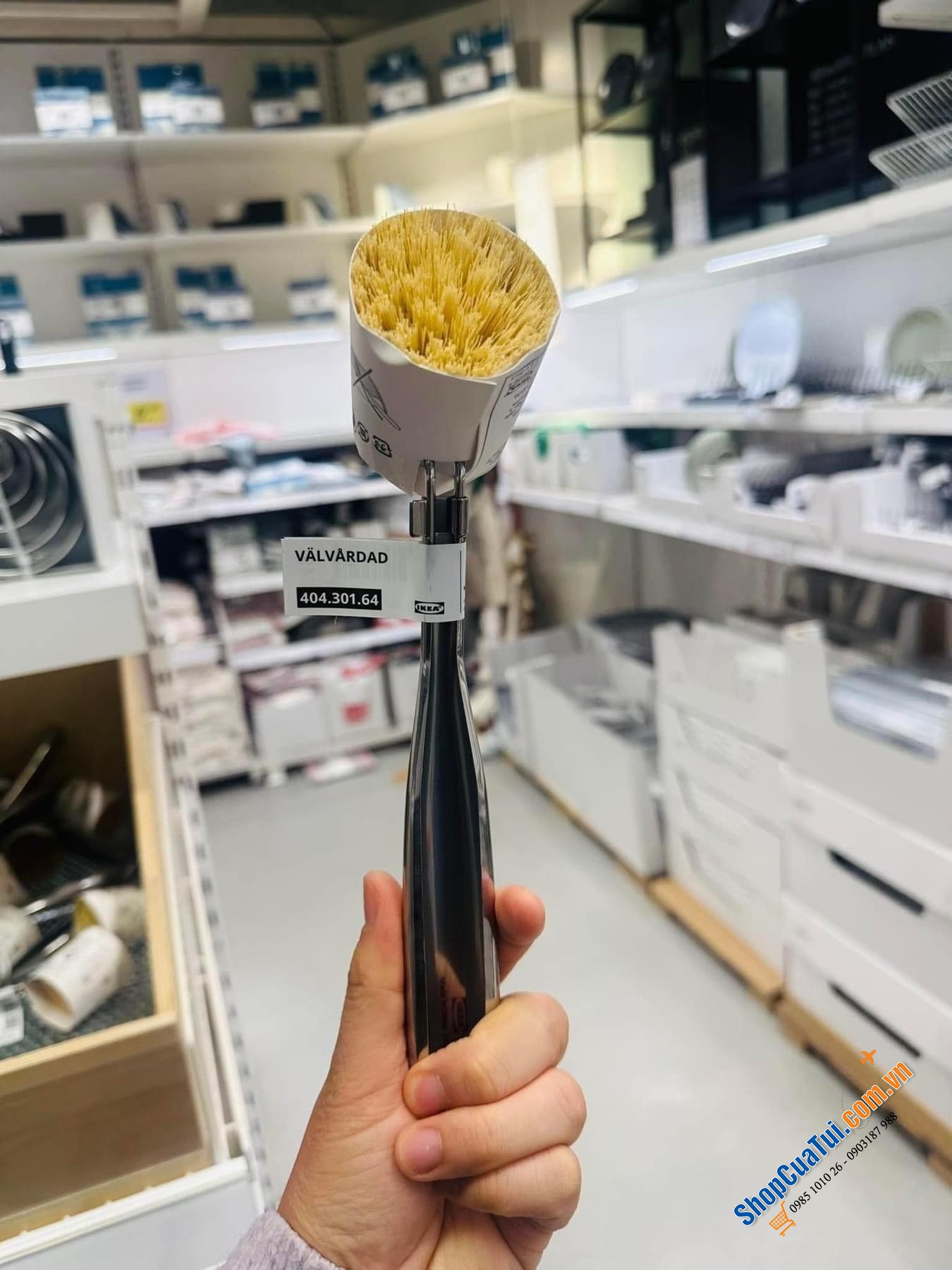 CHỔI RỬA CỐC, CHÉN, BÁT, ĐĨA, NỒI CHẢO.... rất ưng của IKEA.