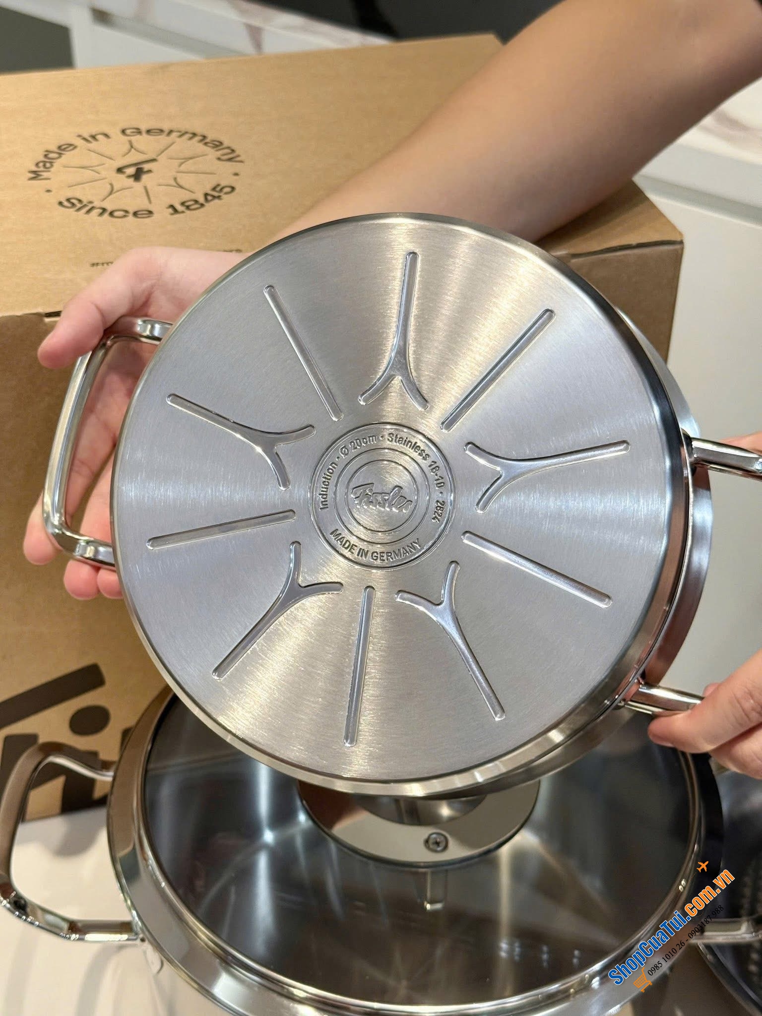 Bộ nồi Fissler Profi Original siêu cao cấp.