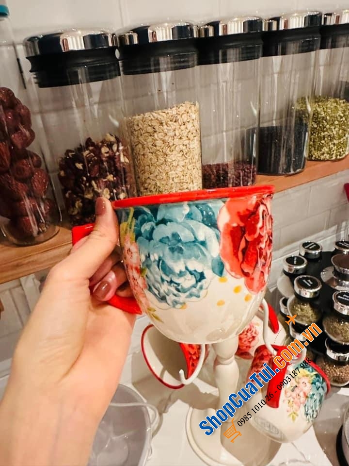 Set 4 cốc Pioneer hoạ tiết rất yêu.