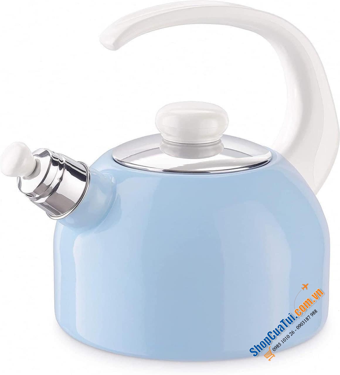 Ấm Đun Nước Riess Classic 2 lít đun bếp từ thuộc BỘ SƯU TẬP ẤM HUÝT SÁO RIESS