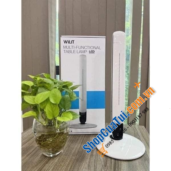 Đèn LED chống cận Wilit S1 thiết kế màu trắng siêu trang nhã.