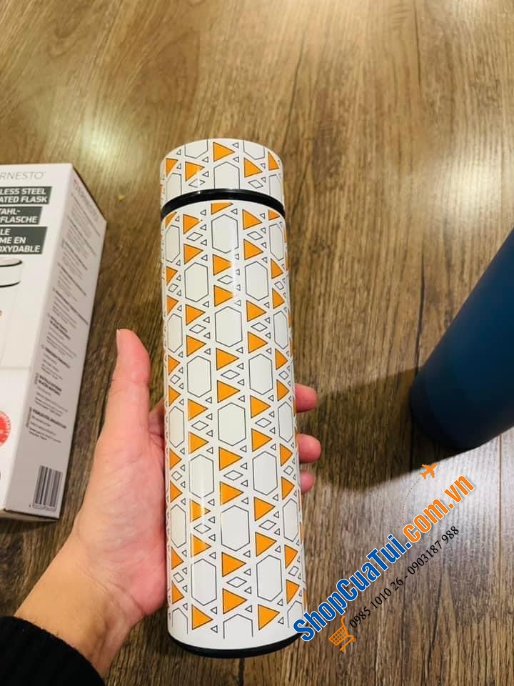 BÌNH GIỮ NHIỆT ERNESTO ĐỨC 400ml KÈM LÕI LỌC TRÀ (có thể tháo rời)