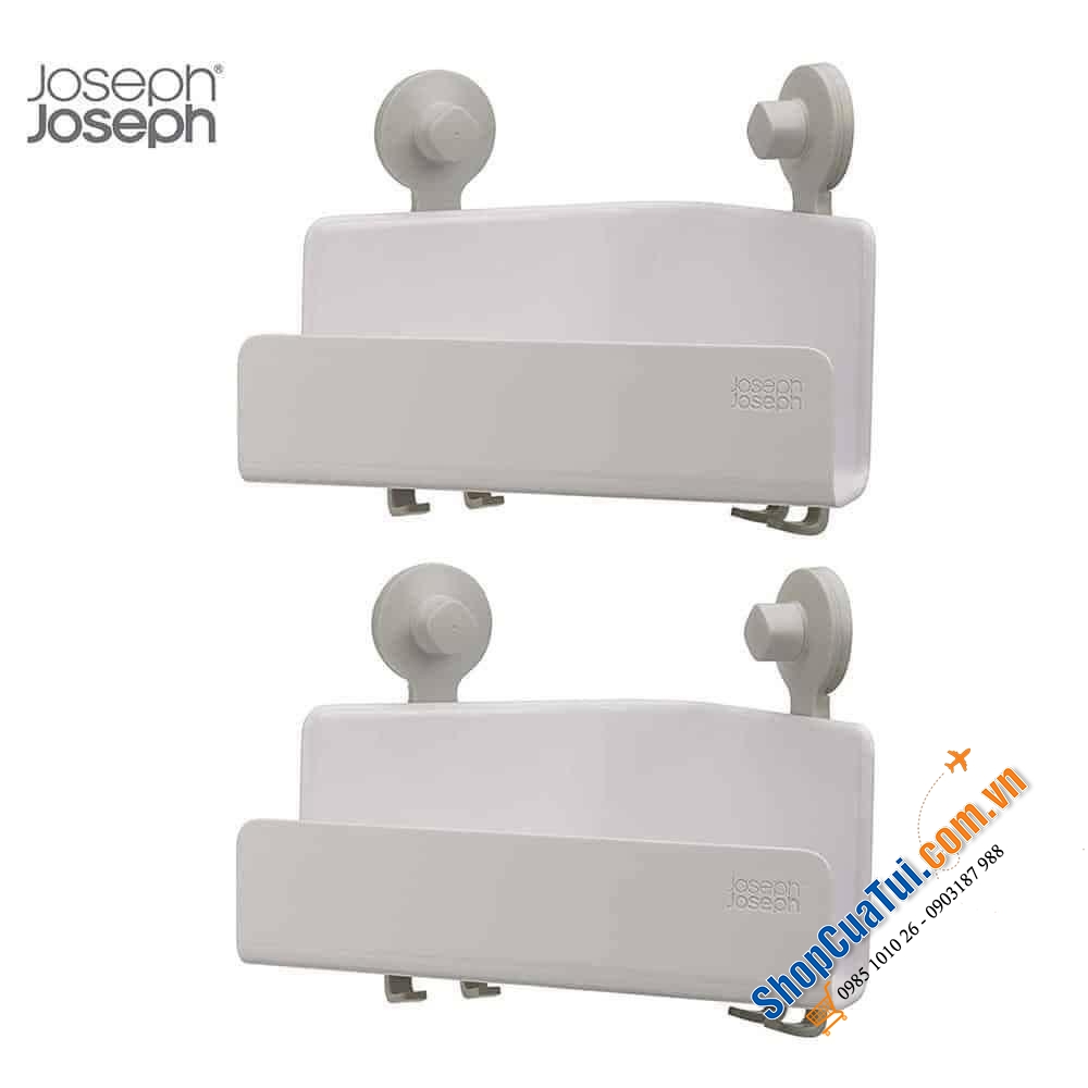 Bộ 2 Kệ Để Đồ Nhà Tắm Gắn Tường Joseph Joseph 70550 EasyStore.