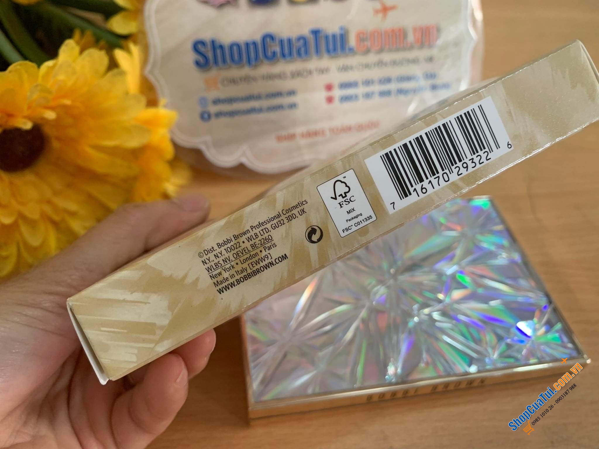 SET PHẤN MẮT VÀ PHẤN MÁ BOBBI BROWN.