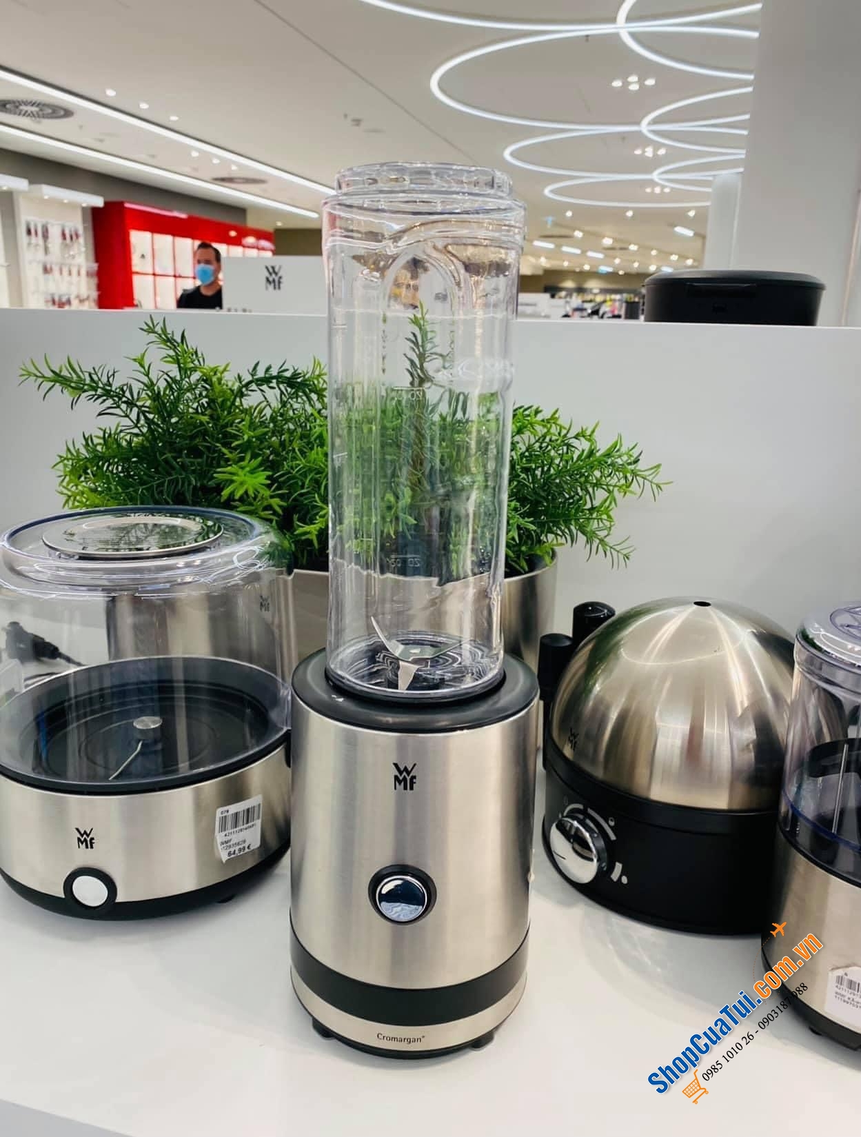 MÁY XAY SINH TỐ MINI WMF KÜCHENMINIS MIX & GO.