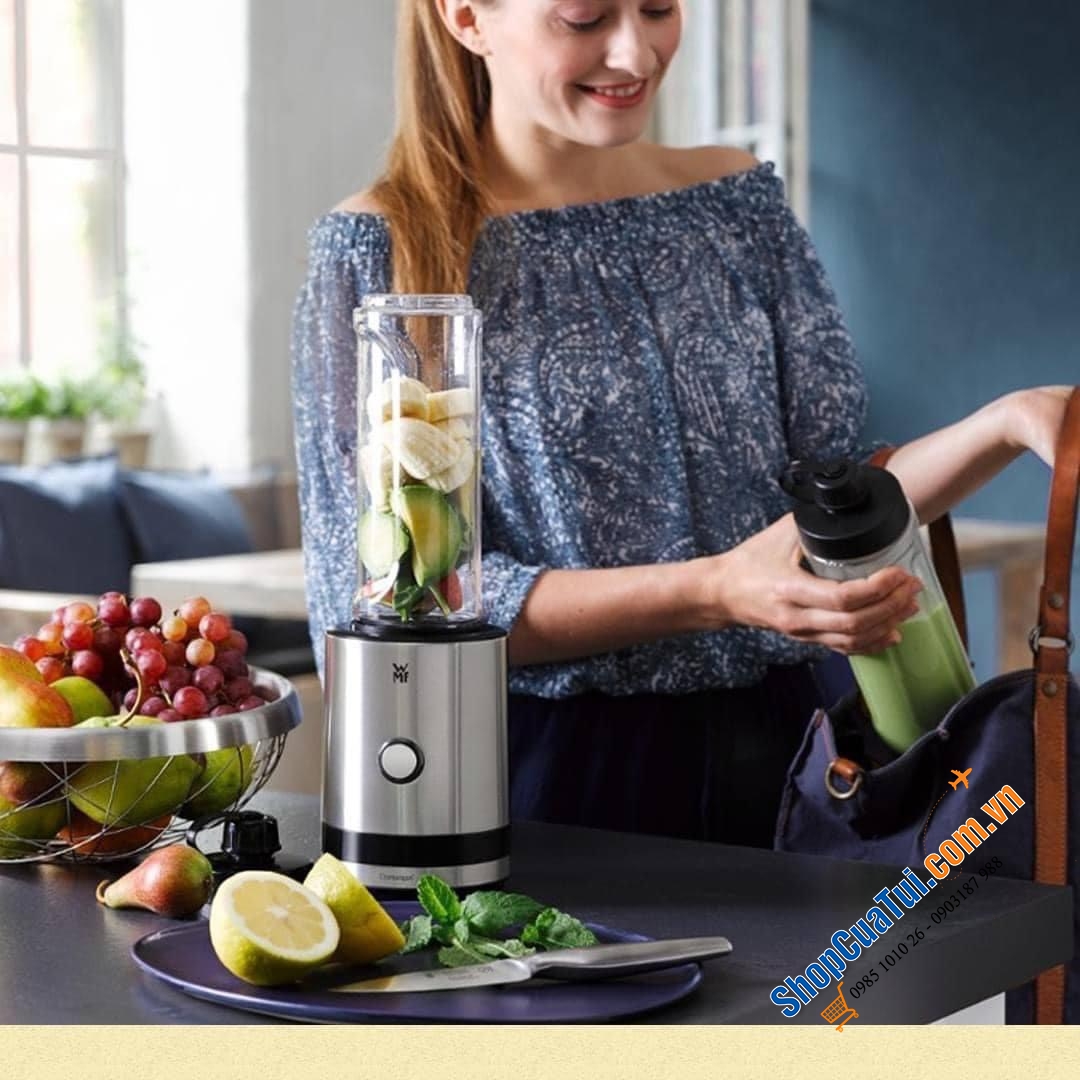MÁY XAY SINH TỐ MINI WMF KÜCHENMINIS MIX & GO.