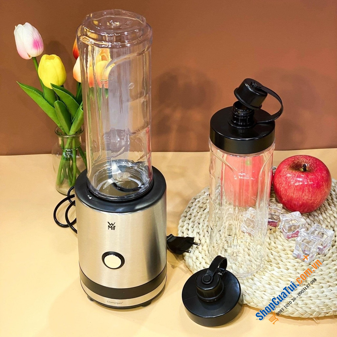MÁY XAY SINH TỐ MINI WMF KÜCHENMINIS MIX & GO.