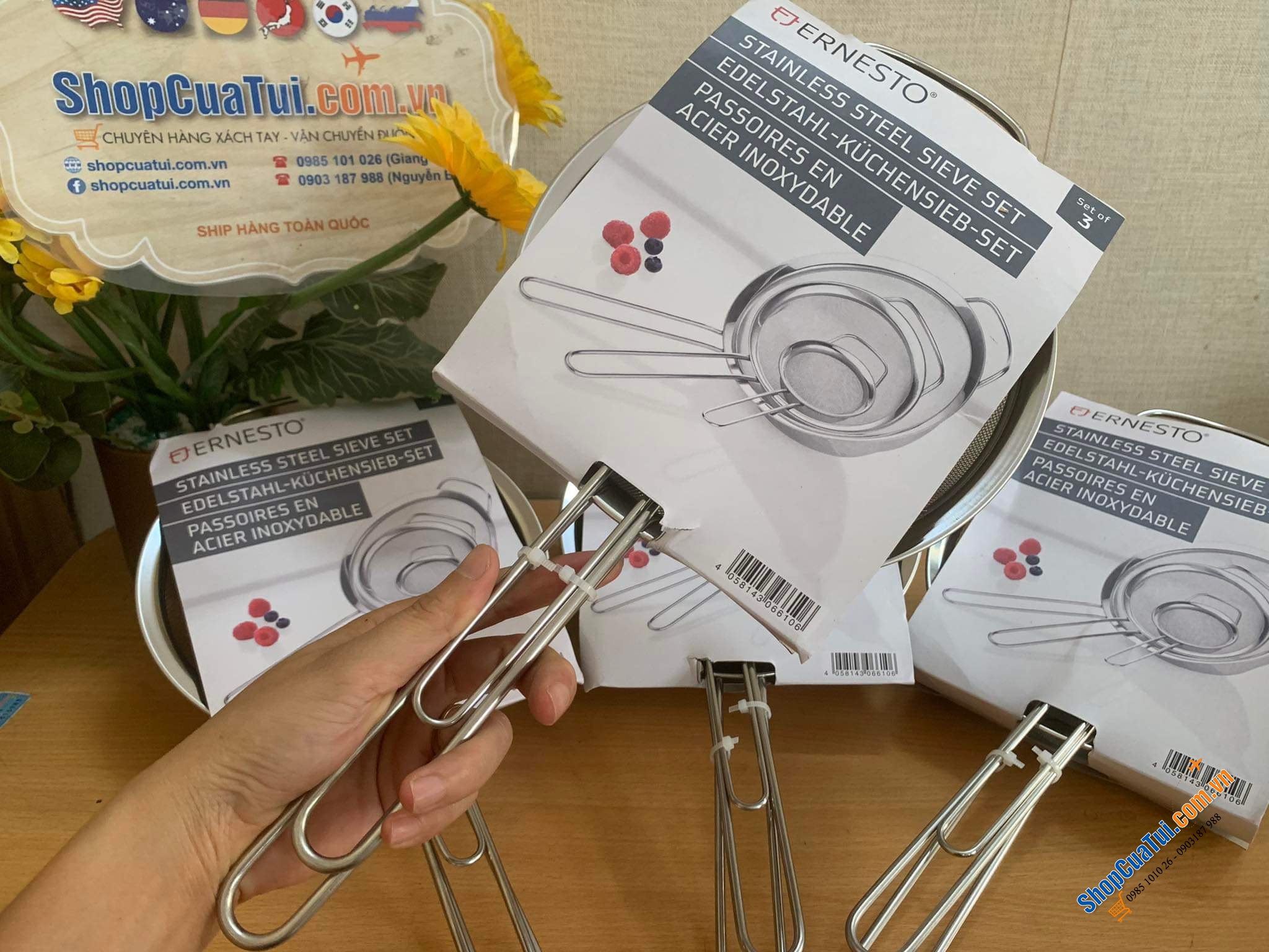 SET 3 RÂY LỌC ERNESTO.