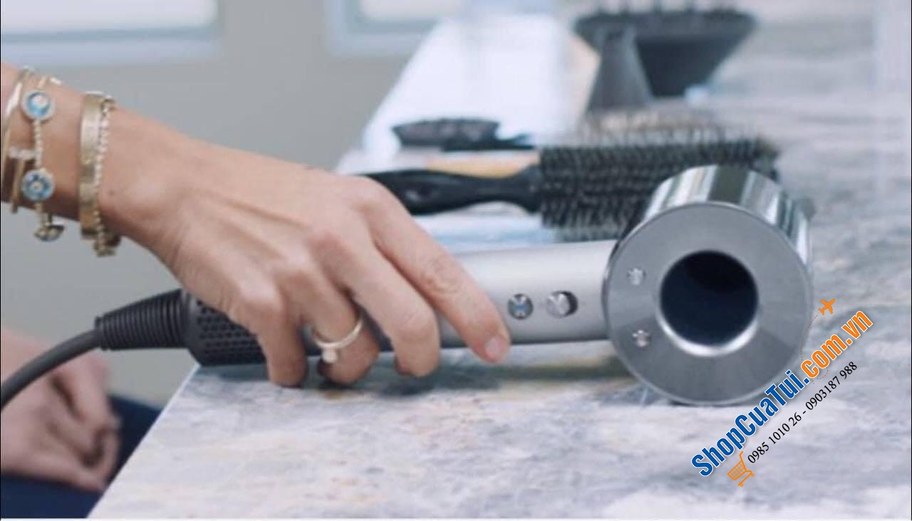 Máy sấy tóc Dyson Supersonic HD12 phiên bản 2023  công nghệ kiểm soát nhiệt thông minh, bảo vệ độ bóng tự nhiên của tóc
