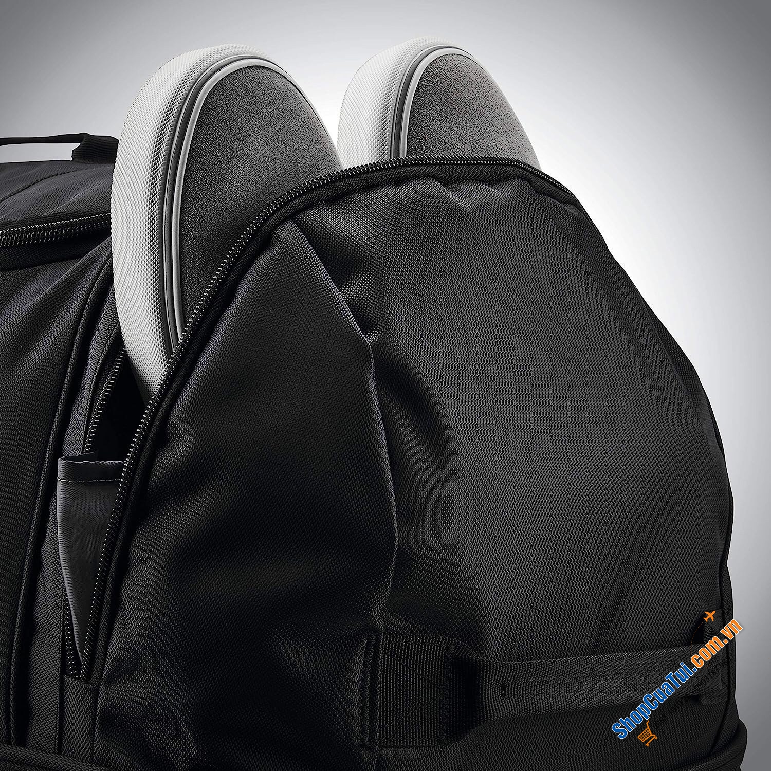 Valy kéo Samsonite Andante 2 -  BALO KÉO SAMSONITE - bản cập nhật của túi du lịch 2 bánh Andante bằng polyester chống thấm nước, tay cầm kéo khóa, di chuyển dễ dàng