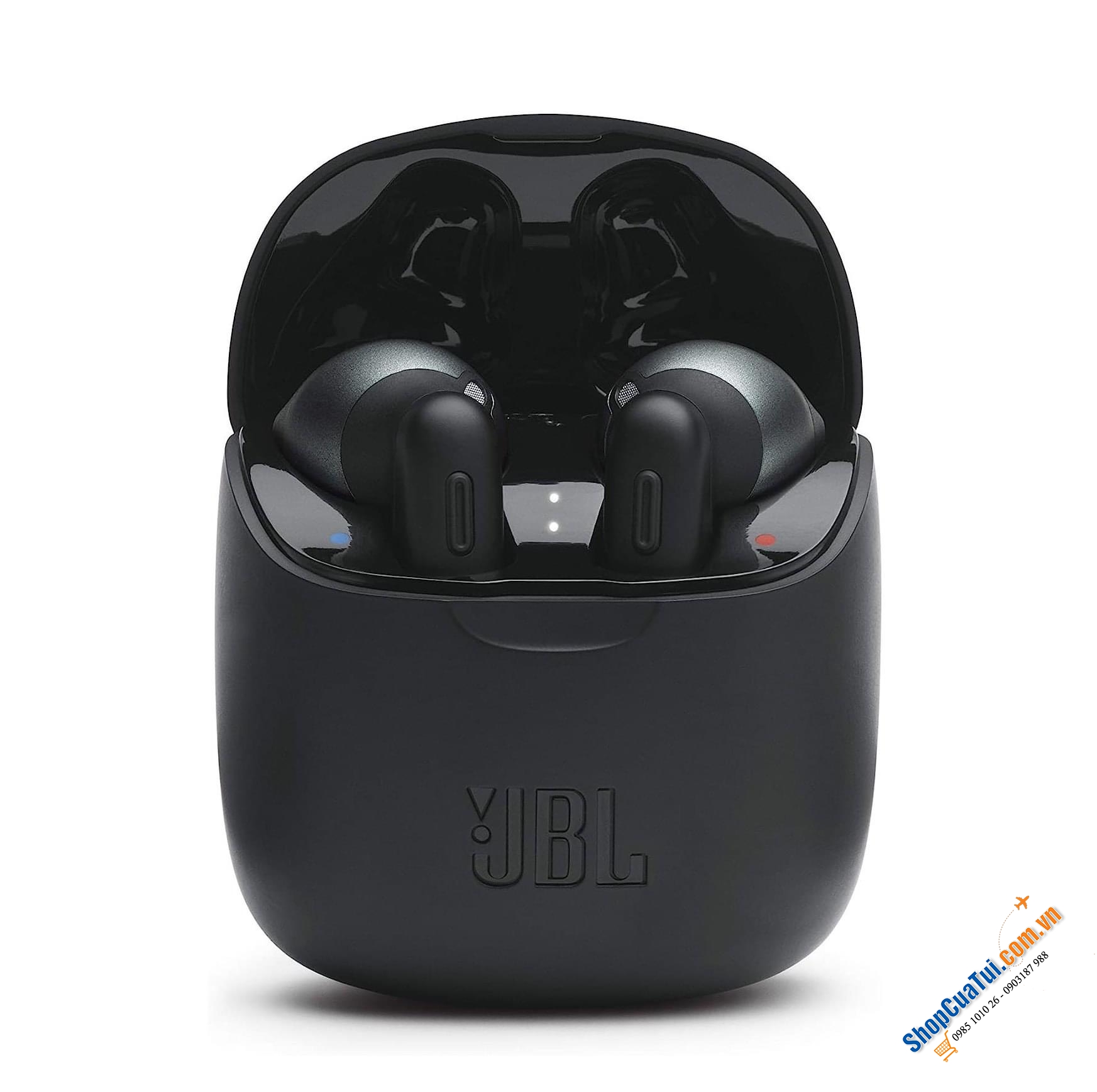 Tai nghe Bluetooth True Wireless JBL T225TWS kiểu dáng công thái học vừa vặn với khuôn tai của đa số người dùng