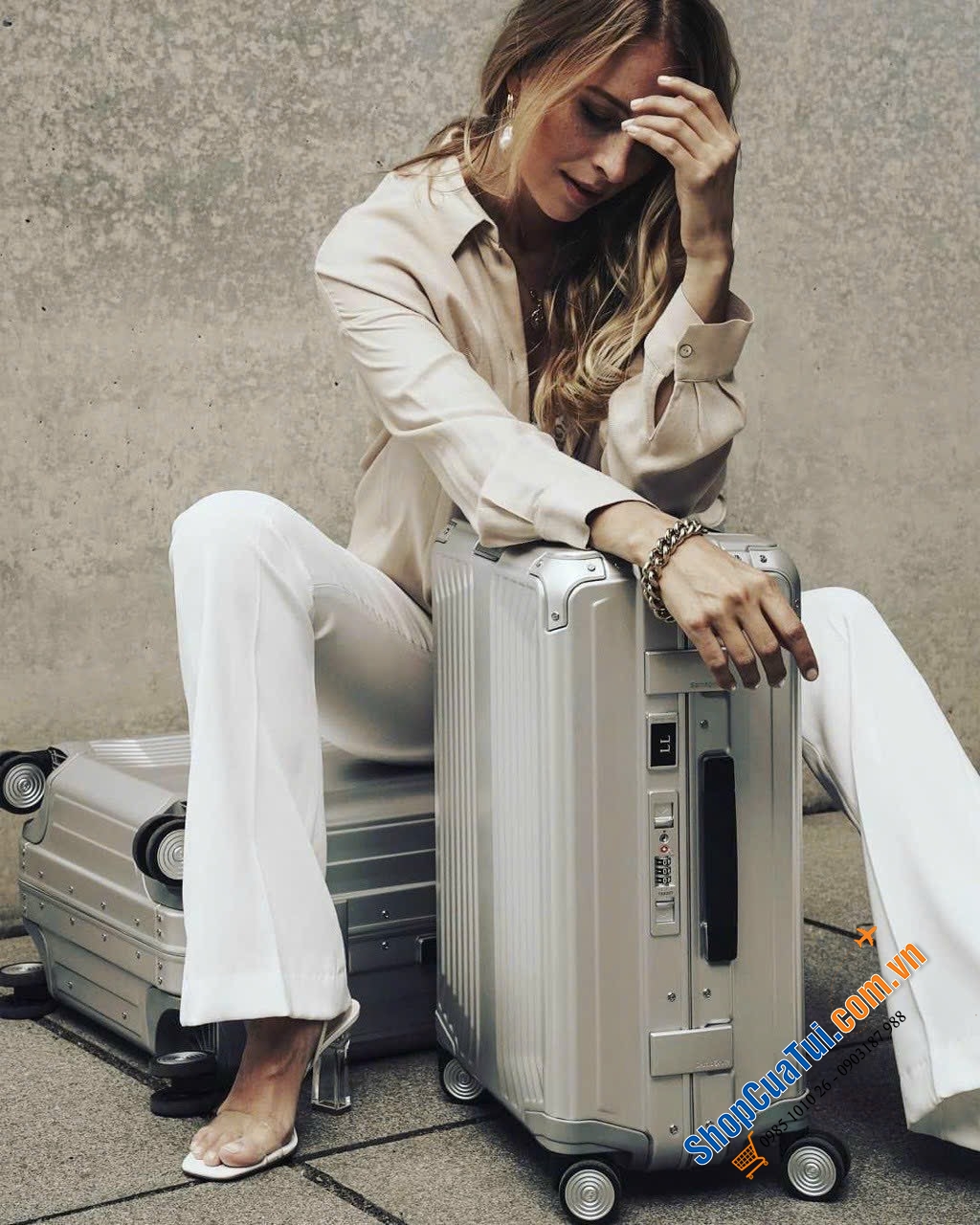 Valy Samsonite Lite-Box Alu khung nhôm siêu bền, siêu sang mới nhất 2023, đáp ứng những khách hàng doanh nhân đẳng cấp nhất