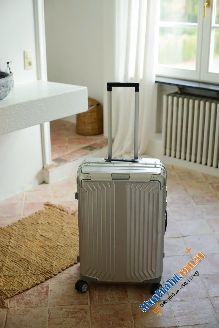 Valy Samsonite Lite-Box Alu khung nhôm siêu bền, siêu sang mới nhất 2023, đáp ứng những khách hàng doanh nhân đẳng cấp nhất