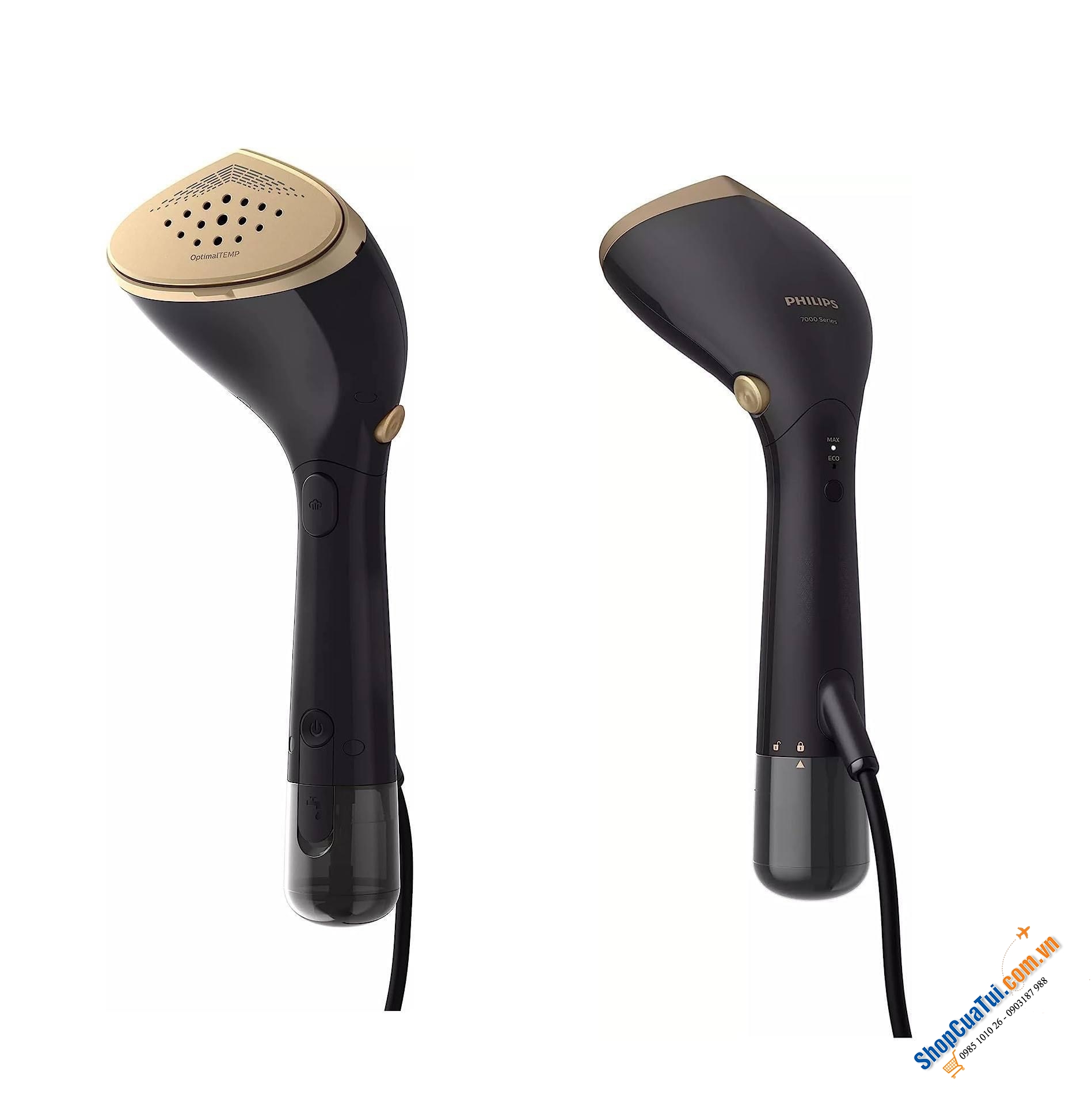 Bàn là hơi nước cầm tay Philips STH7060/80 -Model cao cấp nhất của Philips 2023 - Công suất 1500w