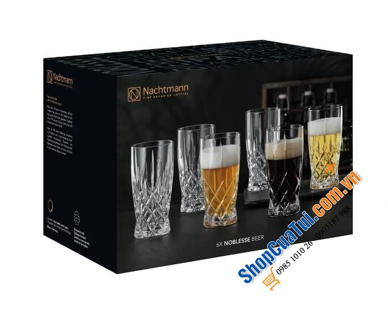 SET 6 CỐC UỐNG BIA NACHTMANN 350ML.