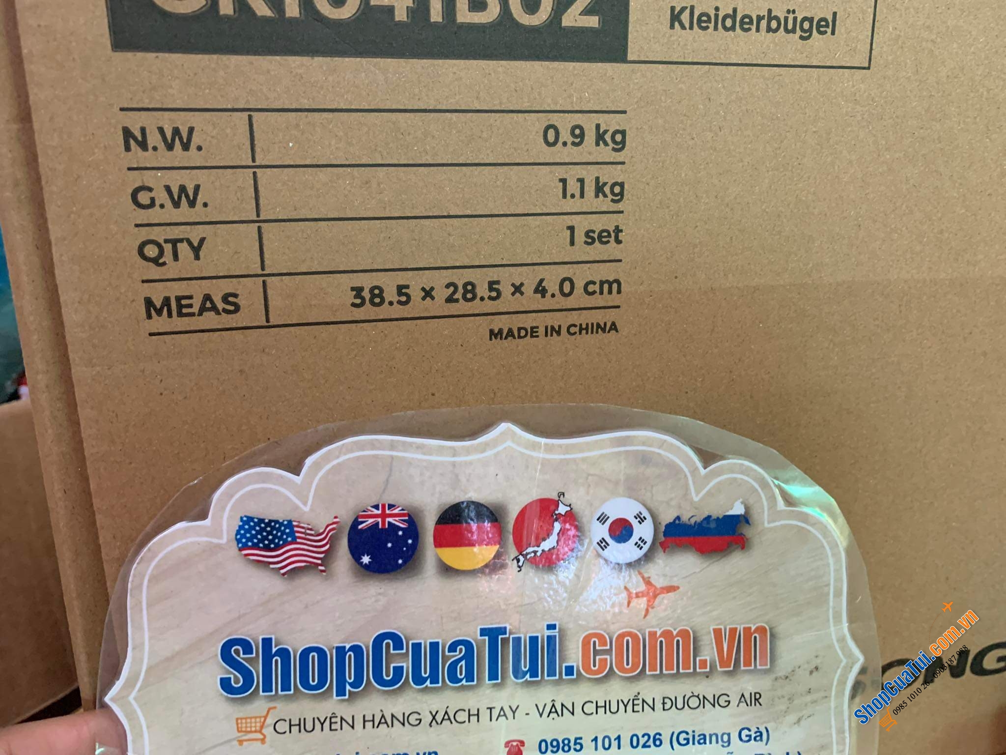 Set móc treo quần treo khăn siêu tiết kiệm diện tích SONGMICS - loại 2 layer