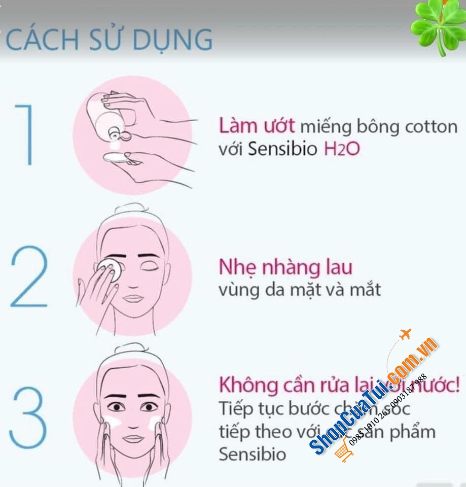 Cặp Nước Tẩy Trang Bioderma Sensibio H2O 500ml.