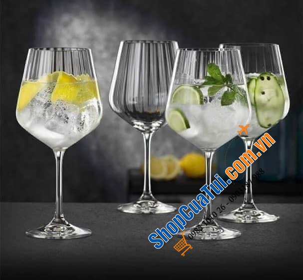 Set 4 ly Nachtmann Gin & Tonic Set 102892 - Quá đẹp và đẳng cấp.