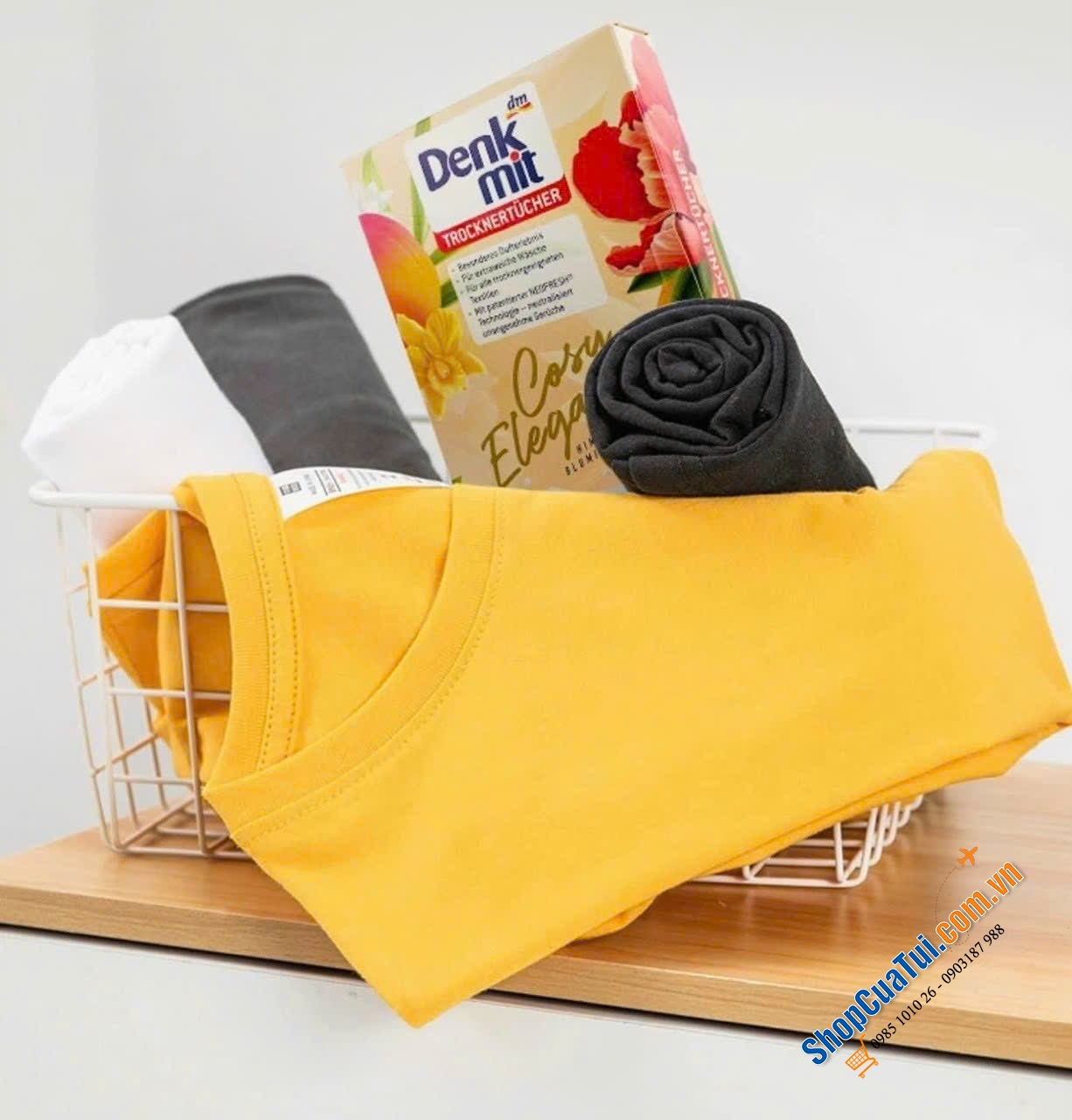 GIẤY THƠM QUẦN ÁO DENKMIT COSY ELEGANCE - Hộp 36 miếng