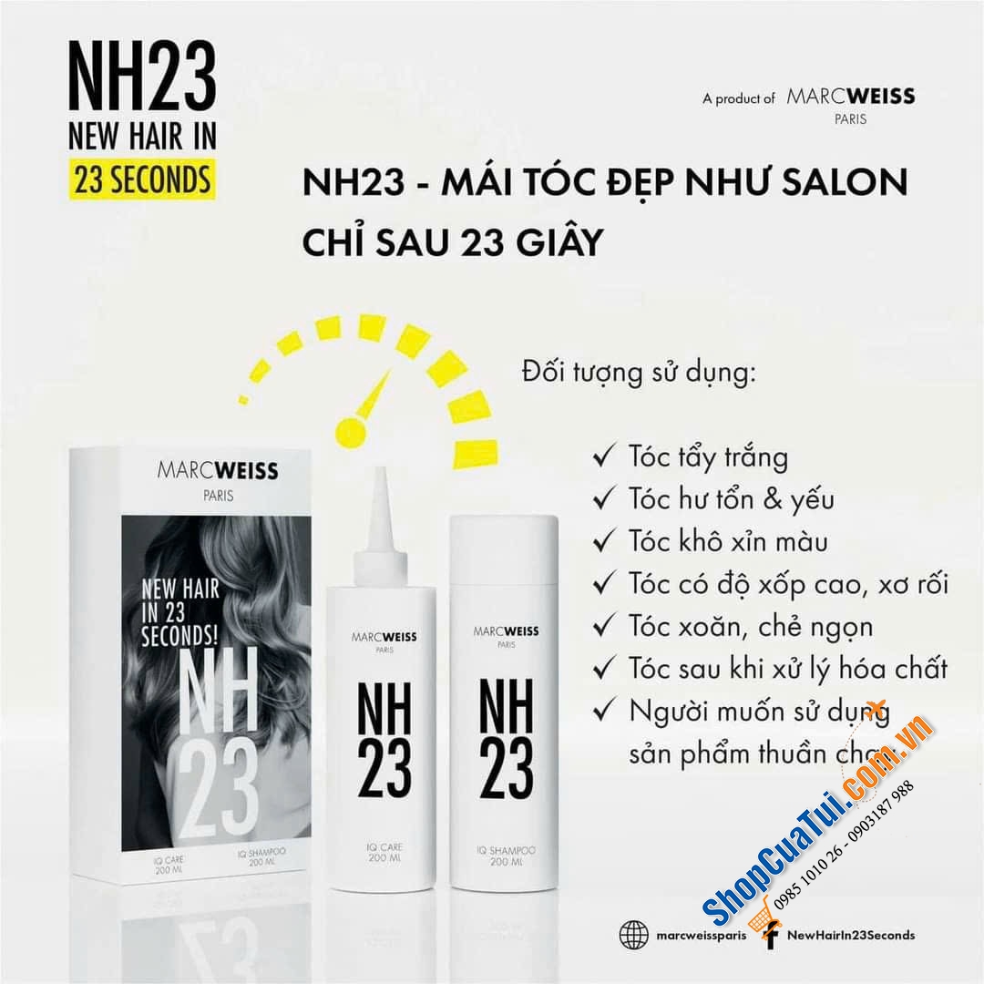 NH23 DẦU GỘI THUẦN CHAY - SỰ LỰA CHỌN THÔNG MINH CỦA NHỮNG CÔ NÀNG TÓC TẨY, TÓC UỐN, TÓC HƯ TỔN VÀ CHẺ NGỌN.