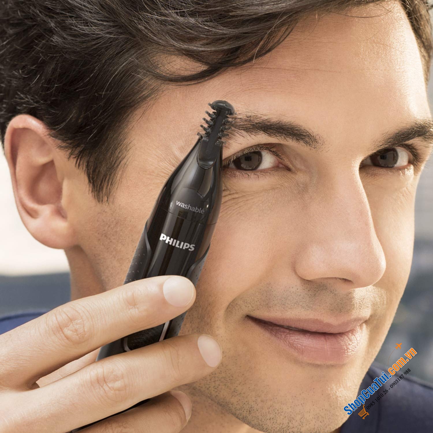MÁY TỈA LÔNG MŨI PHILIPS SERIES 5000 NT5650/10 - nhẹ nhàng cắt tỉa lông mũi, lông tai và lông mày