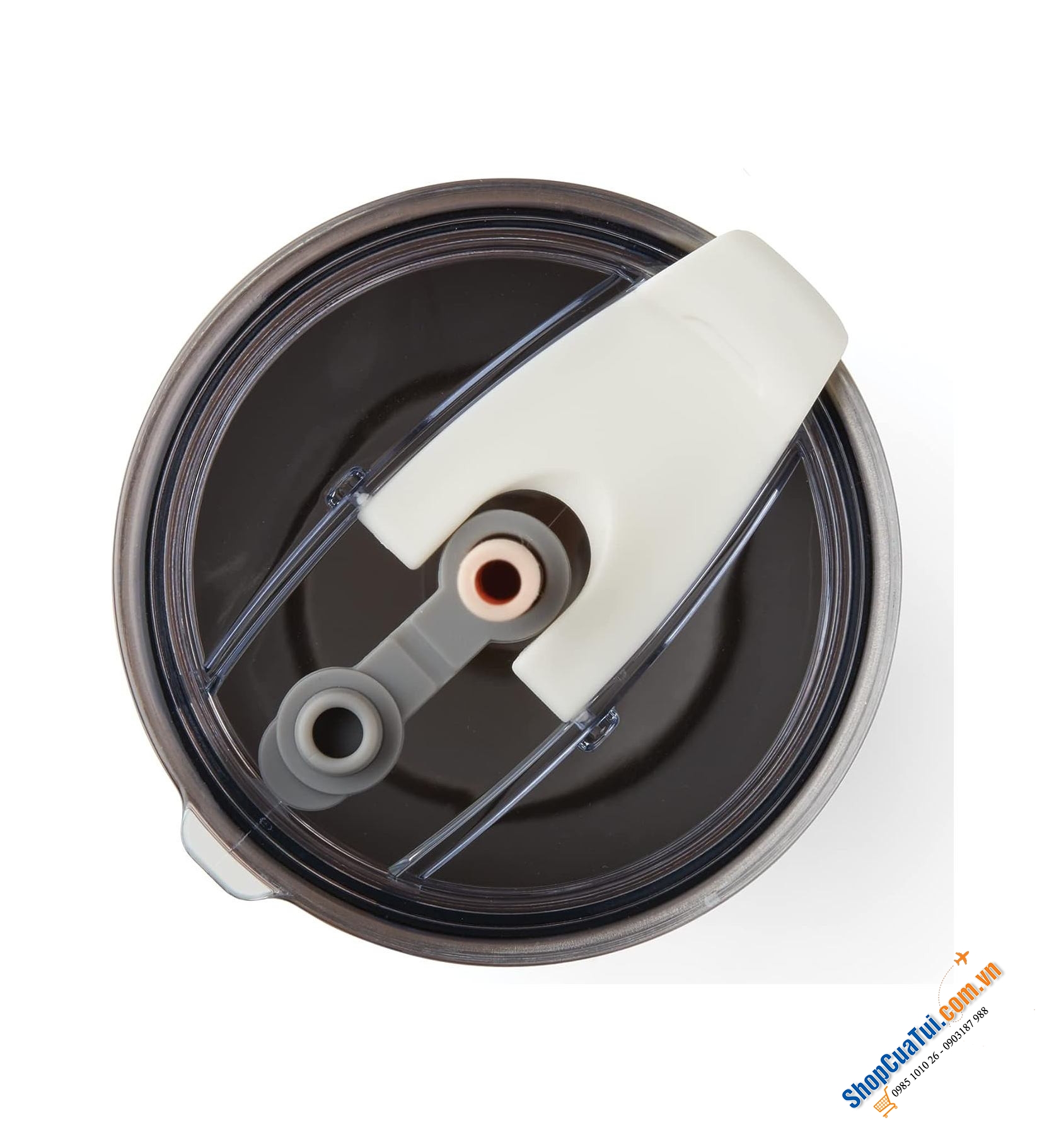 Cốc giữ nhiệt kèm ống hút Lenox 24oz (700ml) với hai lớp bằng thép không gỉ và cách nhiệt chân không, màu hồng hoặc xanh light blue